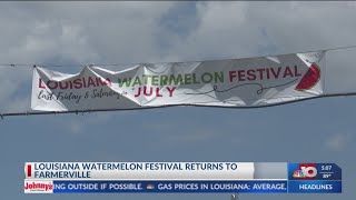 Louisiana Watermelon Festival in Farmerville [upl. by Chae]