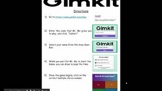 Gimkit Tutorial [upl. by Lucais372]