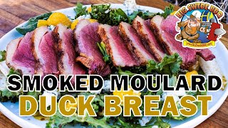 Moulard Duck Breasts with Orange Endive Salad  How to smoke Duck Breasts [upl. by Allemac]