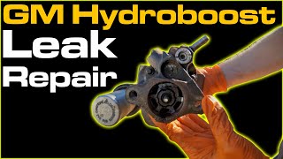 GM Hydroboost Brake Booster Leak Repair [upl. by Aneres]