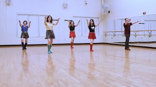 Praise You  Line Dance Dance amp Teach [upl. by Yecaw]