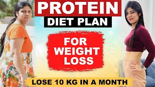 Protein Diet Plan How To Lose Weight Fast In Hindi  Lose 10 Kgs In 10 Days  Dr Shikha Singh [upl. by Gass]