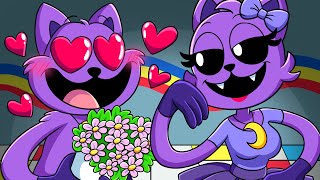 CATNAP Fall in LOVE Poppy Playtime Chapter 3 Animation [upl. by Ilah]