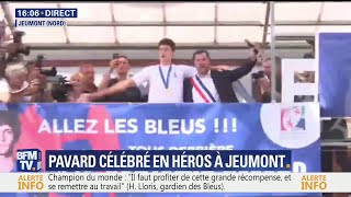 Jeumont acclame son héros Benjamin Pavard [upl. by Nipahc]