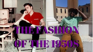 Fashion of the 1950s  Mens Fashion [upl. by Ariane]