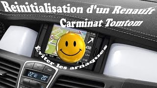 Réinitialisation dun Renault Carminat Tomtom arnaque a éviter [upl. by Nailil]