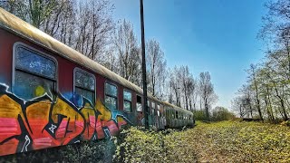 GEISTERZUG DER REICHSBAHN  Abgestellt auf einem verlassenen Bahngleis [upl. by Stanislaus]