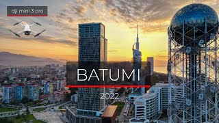 Batumi Georgia  drone video  winter 2022 [upl. by Carmella]