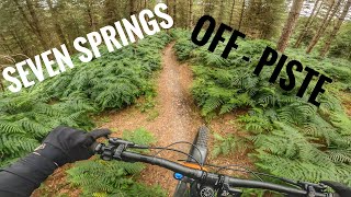 Riding Awesome Seven Springs OffPiste At Cannock Chase [upl. by Hanni]