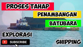 Proses Tahap Penambangan Tambang Batubara [upl. by Eul348]