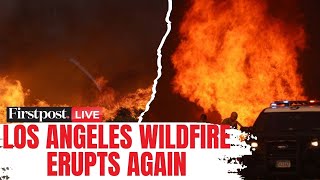 California Fires LIVE Fresh Wildfire Erupts Near Los Angeles Forcing over 50000 to Evacuate N18G [upl. by Junieta]