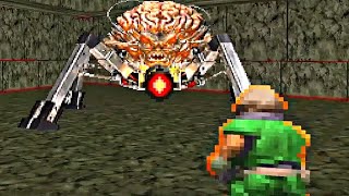 DOOM 1  Final Boss Fight amp Ending Remastered [upl. by Eellah]