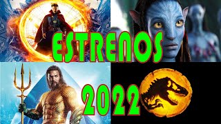 ESTRENOS DE PELICULAS 2022 [upl. by Swigart]