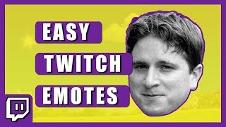 How to make twitch emotes  Quick and easy [upl. by Erb797]