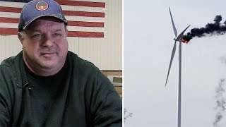 The Truth about Huron Countys Wind Turbine Fire [upl. by Nosiaj]