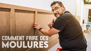 TUTO  COMMENT FAIRE DES MOULURES  LJVS [upl. by Ahsieyk]