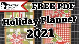 2021 HOLIDAY PLANNER ALBUM [upl. by Kreit]