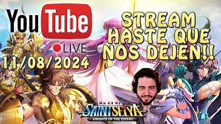 STREAM HASTA QUE ME SAQUEN DE LA CASA PASEN A SALUDAAAR Saint Seiya Awakening KOTZ [upl. by Hadeis]