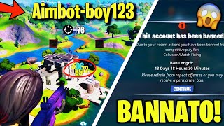 PROVO LE HACK per la PRIMA VOLTA e LA EPIC GAMES MI BANNA ASSURDO 😱 FORTNITE HACKER ITA [upl. by Lance]