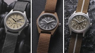 20 Excellent Field Watches For Small Wrists amp All Budgets Timex Seiko Hamilton Marathon amp More [upl. by Annaya416]