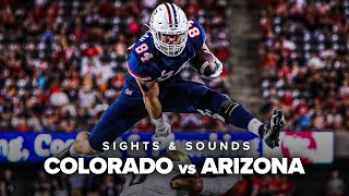 Sights amp Sounds 2022 Arizonas victory over CU [upl. by Shuma976]