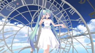 MMD Packaged Miku Append One Piece model [upl. by Eleahcim]