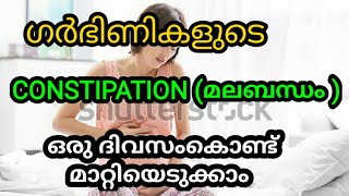 How To Control Constipation During PregnancyMalayalam [upl. by Nautna]