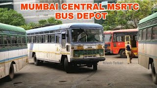 MSRTCS MUMBAI CENTRAL BUS STATION  MSRTC BUS DEPOT MUMBAI CENTRAL [upl. by Okiron]