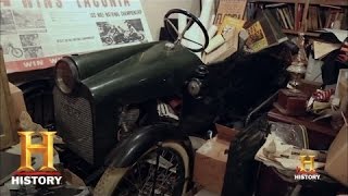 American Pickers The Rare Merz Cycle Car  History [upl. by Sedgewick]