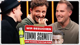 Wir besuchen TOMMI SCHMITT und nerven ihn ein bisschen  Studio SchmittVlog [upl. by Akinohs]