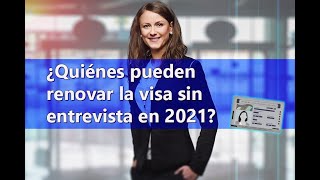 Renovarán sin entrevista visas expiradas hasta 4 años atrás [upl. by Otnicaj938]