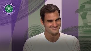 Roger Federer Wimbledon 2017 final press conference [upl. by Luigino]