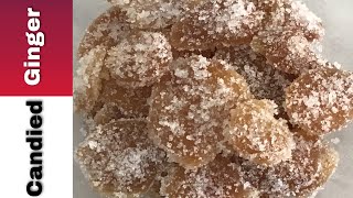 CandiedCrystallized Ginger  How To [upl. by Elinad]