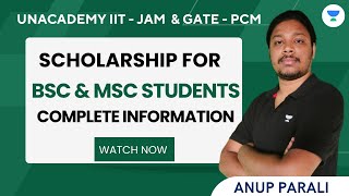 Scholarship for Bsc  Msc Students  Complete Information  Anup Parali [upl. by Eniarral991]