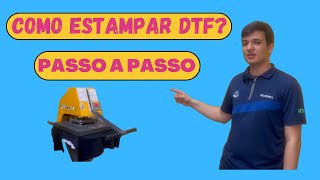 ESTAMPAR COM DTF  PASSO A PASSO  SUBLINKS [upl. by Goldenberg]