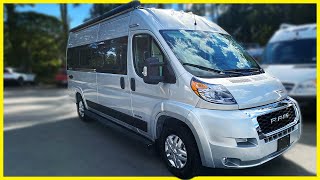 MOST POPULAR CLASS B RV New 2022 Winnebago TRAVATO 59K Complete Van Tour [upl. by Perlman907]