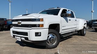 2019 Chevrolet 3500HD LTZ Dually Duramax  Review [upl. by Yenoh]