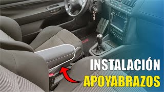 💪 Instalo APOYABRAZOSDESCANSABRAZOS en volkswagen GOLF 4 GTI 18 Turbo  VW GOLF GTI mk4 18T Ep4 [upl. by Attenor]