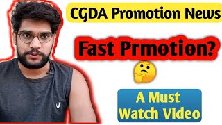 Promotion News in CGDA  Auditor Promotion in CGDA  CGDA Dept  Technical Vlogger [upl. by Kentiga761]