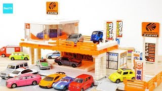 トミカ トミカタウン ビルドシティ オートバックス ／ Tomica Tomca town Build City Series [upl. by Ancier865]