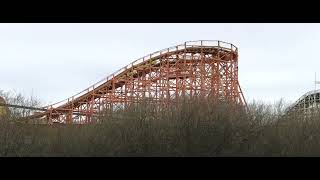 Blackpool Pleasure Beach  PreSeason Testing  29224 [upl. by Cissie]