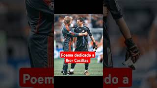 Poema dedicado a Iker Casillas  Ezequiel Kratsman [upl. by Stets]