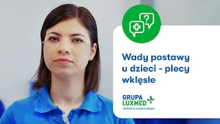 Wady postawy u dzieci  plecy wklęsłe [upl. by Nadean]