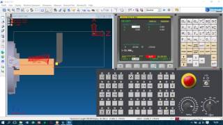 Tutorial Simulasi CNC Turning Fanuc Oit Swansoft [upl. by Loeb]