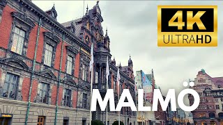 Walking Tour  Malmö 🇸🇪【4K】Experience Sweden [upl. by Wootten820]