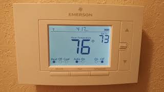 Emerson Smart Thermostat Sensi App NOT HEATING UP [upl. by Ennaeel]