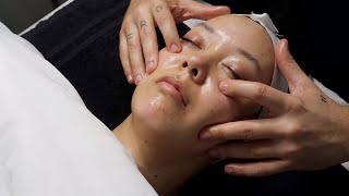 Relaxing Meditation Massage Facial Treatment with Cosmedix [upl. by Ayikat]