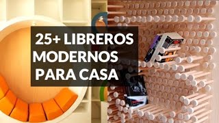 📚📚Libreros Modernos de Madera  Estilo y Diseño de Librero y Estantería [upl. by Vesta]