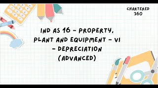 IND AS 16  Depreciation II Detailed [upl. by Hardan]