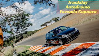 Trackday Autodromo Fazenda Capuava  Renault Clio 16  parte 1 [upl. by Ahseenak]